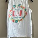 Comfort Colors  White University of Iowa Hawkeyes Tank Top Small Photo 0