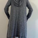 Kensie Grey Knit Sweater Dress Size M Photo 2