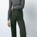 ZARA Green Jeans Photo 0