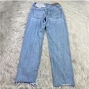 American Eagle  90's Straight Patchwork Distressed Jeans Photo 1