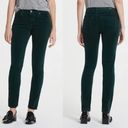 AG Adriano Goldschmied  The Prima Corduroy Cigarette Leg Jeans Green 24 Photo 1