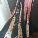 Oscar de la Renta  Mixed Floral Print Poplin Sleeveless Midi Dress NWT Size 6 Photo 4