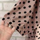 Torrid  NWT Georgette Bow Tie Blouse in Pink Dot Size 6 Photo 9