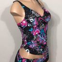 Anne cole New.  floral tankini set.  34B-32C top/ M-bottom   Retails $159 Photo 2