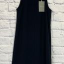 Everlane  black Japanese go weave high neck tank mini dress 00 NWT Photo 0