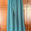 Halara Breezeful Palazzo Pants Elastic Waist Split Wide Leg Green Size Small NEW Photo 5