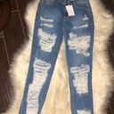 Cello  heavily distressed crop denim size 5 Photo 0