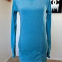 Zella  Long Athletic Top in Teal Photo 0