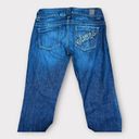 Guess  | Vintage Y2K Rhinestone Embellished  Daredevil Bootcut Jeans | 26 Photo 7