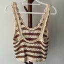 Mango  Crochet Knitted Tank Top Photo 2