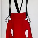 Disney Mickey Mouse Suspender Skirt sz L Photo 3