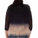 Daytrip  Ombré Faux Fur Vest Size Medium Photo 2