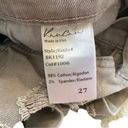 Kancan Beige Light Brown Denim Stretch Button Fly Shorts size 27 Photo 7