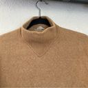 Everlane  The Cozy Stretch Pullover Wool Yak blend Camel Sweater size Small Photo 4