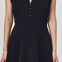 Equipment New.  black silk fit and flair dress. Small. Retails $398 Photo 8