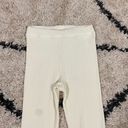 Roots Ivory Waffle Knit Lounge/sleep Pants Photo 1