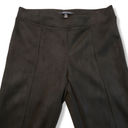 Andrew Marc  Pants Size Medium Black Soft Faux Suede Feel Pull On Casual Women's Photo 2