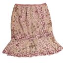 Cynthia Steffe Vintage Y2K  Pink Paisley Print Skirt Photo 0