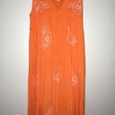 Versona Orange Maxi Dress Photo 4