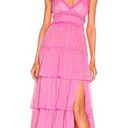 Amanda Uprichard Hot Pink Maxi Dress Photo 2