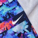 Nike  Pro Dri Fit Colorful Blue Pink Purple Black Capri Active Wear Pants Sz XS Photo 2