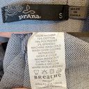 prAna  Kara Denim Jacket Stretch Grey Women's Gray Button Front, size Small Photo 5