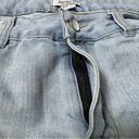 Forever 21  Light Wash Distressed Cuffed High Waist Jean Shorts Photo 3