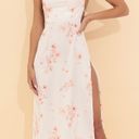 Lucy in the Sky Satin Floral Maxi Dress Photo 0