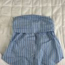 ZARA Striped Strapless Top Photo 2