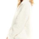 Show Me Your Mumu  Kassidy Faux Fur Pullover Zip Sweater in Cream Photo 11