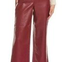 Bagatelle  Collection Currant Faux Leather Wide Leg Crops Size Medium Photo 0