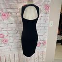 L'Agence  Women's Emma Little Cut Out Back Black Bodycon Party Dress Size XS Photo 5