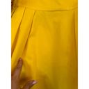 Peter Som  Collective puff sleeve Yellow Satin Dress size 10/ M Photo 7