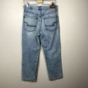 American Eagle   Cropped Wide Leg Jeans Womens Size 6 Baggy‎ 90s High Rise Y2K Photo 8