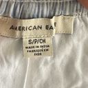 American Eagle  tiered eyelet detail skort in light blue Picnic Cottage-core Sz S Photo 4