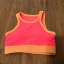 WILO Coral Pink Ribbed Sports Bra Size XS Photo 0