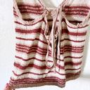 Free People Ditsy Stripe Knit Tank Top Photo 8