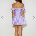 Hello Molly Dress-TEACHING STYLE MINI DRESS LILAC Sz M Photo 1