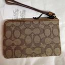 Coach  Disney X Corner Zip Wristlet In Signature Jacquard With Mickey Mouse Print Photo 1