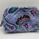 Vera Bradley  Light Blue Paisley Cosmetic Bag with Lining Photo 1