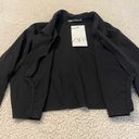 ZARA Black Cropped Blazer Photo 5