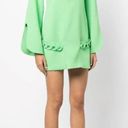 Alexis  Azize Chain Detail Mini Dress Green Photo 9