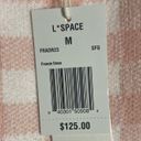 l*space L* Francie Pink Gingham Sweater Mini Dress Cardigan Co-Ord Set Size M Photo 5