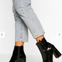 Boohoo  WIDE WIDTH POINTED BLOCK HEEL SHOE BOOT black size 8 new without box Photo 0