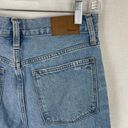 Madewell  The Perfect Vintage Straight Distressed Rigid High Rise Jean Photo 5