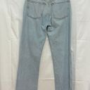 RE/DONE  Originals High Rise Loose Fit Distressed Straight Jeans Blue Women's 26 Photo 4