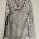 MTA Sport  women’s small long sleeve white striped athletic top Photo 3