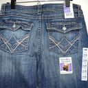 Lee  Lower On Waist Bootcut Womens Denim Blue Jeans Size 14 M Stretch Midrise Photo 3