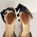 Christian Louboutin  Espadrille Wedge Heels Black Size 38/7.5 Photo 3