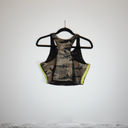 Koral  Bruna Infinity Racerback Athletic Work Out Sports Bra Camo Lime Large Photo 1